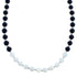 Onyx And Mother Of Pearl Bead Necklace KX121011