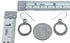 Navajo Sterling Silver Hook Dangle Earrings KX121124