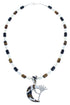 WhiteRock Multicolor Kokopelli Pendant Necklace KX121142