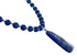 Southwest Lapis Sterling Silver Bead Necklace KX121160