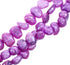 3-Strand Pink Fresh Water Pearl Twisted Bead Necklace KX121175