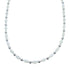Sterling Silver Mother Of Pearl Bead Necklace AX121618