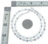 Sterling Silver Mother Of Pearl Bead Necklace AX121618