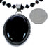Onyx Sterling Silver Native American Bead Necklace AX121614