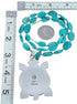 Turquoise Sterling Silver Native American Navajo Turtle Necklace JX121524