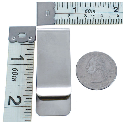 Sterling Silver Turquoise Money Clip MX121584