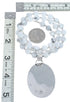 Howlite and Sterling Silver Navajo Bead Necklace MX121586