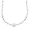 Sterling Silver Fresh Water Pearl Bead Necklace KX121306
