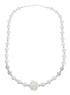 Sterling Silver Fresh Water Pearl Bead Necklace KX121306
