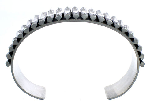 Navajo Sterling Silver Cuff Bracelet KX121327