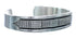 Native Amerian Genuine Sterling Silver Navajo Cuff Bracelet KX121351