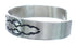 Native American Navajo Sterling Silver Cuff Bracelet KX121347