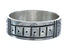 Navajo Authentic Sterling Silver Band Ring Size 12-1/2 AX121413