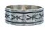 Navajo Authentic Sterling Silver Band Ring Size 11-3/4 AX121407