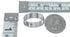 14 Karat Gold Sterling Silver Native American Ring Size 8-3/4 AX121381