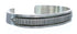 Native American Sterling Silver Navajo Cuff Bracelet AX121361