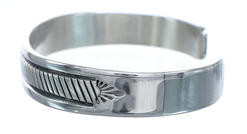 Native American Sterling Silver Navajo Cuff Bracelet AX121364
