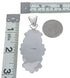 Turquoise Sterling Silver Navajo Pendant AX121448