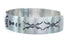 Sterling Silver Navajo Bear Paws Cuff Bracelet AX121748