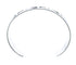 Sterling Silver Navajo Bear Paws Cuff Bracelet AX121748