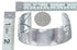 Genuine Sterling Silver Navajo Cuff Bracelet AX121729