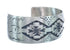 Genuine Sterling Silver Navajo Cuff Bracelet AX121735