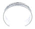 Genuine Sterling Silver Navajo Cuff Bracelet AX121735