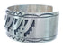Genuine Sterling Silver Navajo Cuff Bracelet AX121738