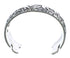 Genuine Sterling Silver Horse Navajo Cuff Bracelet JX121785