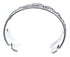Genuine Sterling Silver Horse Navajo Cuff Bracelet JX121784