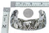 Genuine Sterling Silver Horse Navajo Cuff Bracelet JX121784