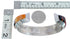 Native American Sterling Silver Oyster Shell Onyx and Red Opal Inlay Cuff Bracelet JX121787