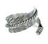 American Indian Authentic Sterling Silver Feather Ring Size 8-1/4 AX122035