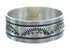 Navajo Authentic Sterling Silver Band Ring Size 14-1/4 AX121947