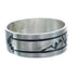 Navajo Authentic Sterling Silver Band Ring Size 12-3/4 AX121958