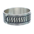 Navajo Authentic Sterling Silver Band Ring Size 12-1/4 AX121971
