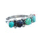 Native American Zuni Multistone Sterling Silver Ring Size 4-1/4 JX122371