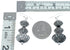 Genuine Sterling Silver Native American Navajo Bead Earrings JX122252