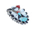 Native American Zuni Multicolor Inlay Thunderbird Pin Pendant JX122835