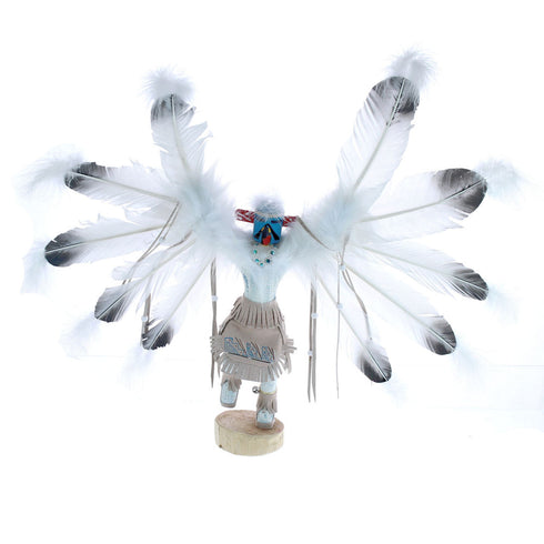 Eagle Native American Hand Crafted Kachina Doll AX122817