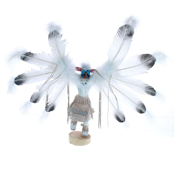 Eagle Native American Hand Crafted Kachina Doll AX122817