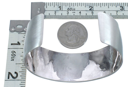 Native American Navajo Sterling Silver Kokopelli Cuff Bracelet JX123020