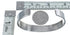 Native American Navajo Sterling Silver And 14 Karat Gold Cuff Bracelet JX122980