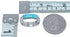 Zuni Jewelry Turquoise Inlay Sterling Silver Ring Size 6-3/4 AX123092