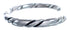 Native American Navajo Twisted Sterling Silver Cuff Bracelet JX123219
