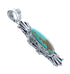 Native American Turquoise Genuine Sterling Silver Pendant JX123301