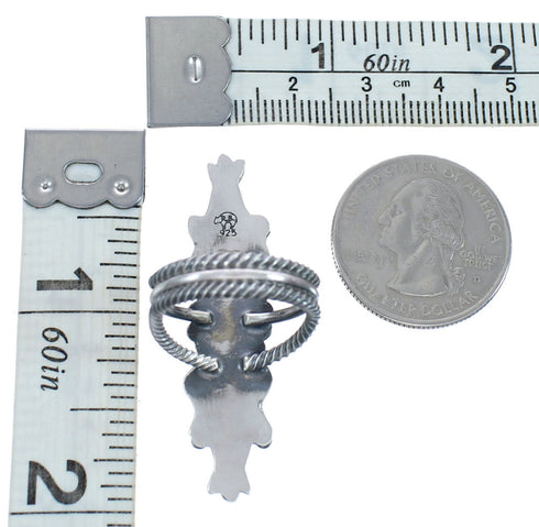 Native American Navajo Authentic Sterling Silver Ring Size 6 JX125728