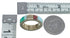 Multicolor Sterling Silver 14K Gold Navajo Ring Size 7-1/4 AX123622