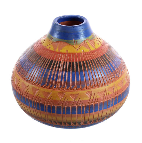 Native American Navajo Hand Crafted Pottery JX123511