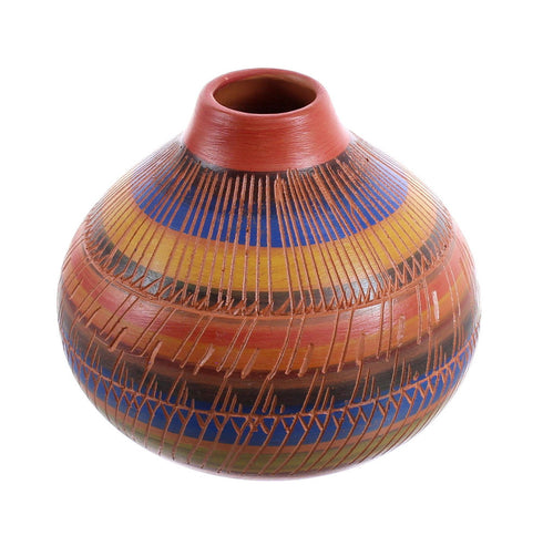 Native American Navajo Hand Crafted Pottery JX123527